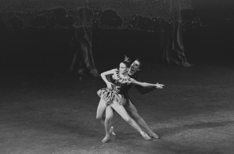 villella with Patricia McBride in Rubies 1967